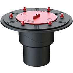 Afløbsskål DN 125 - DN 150
