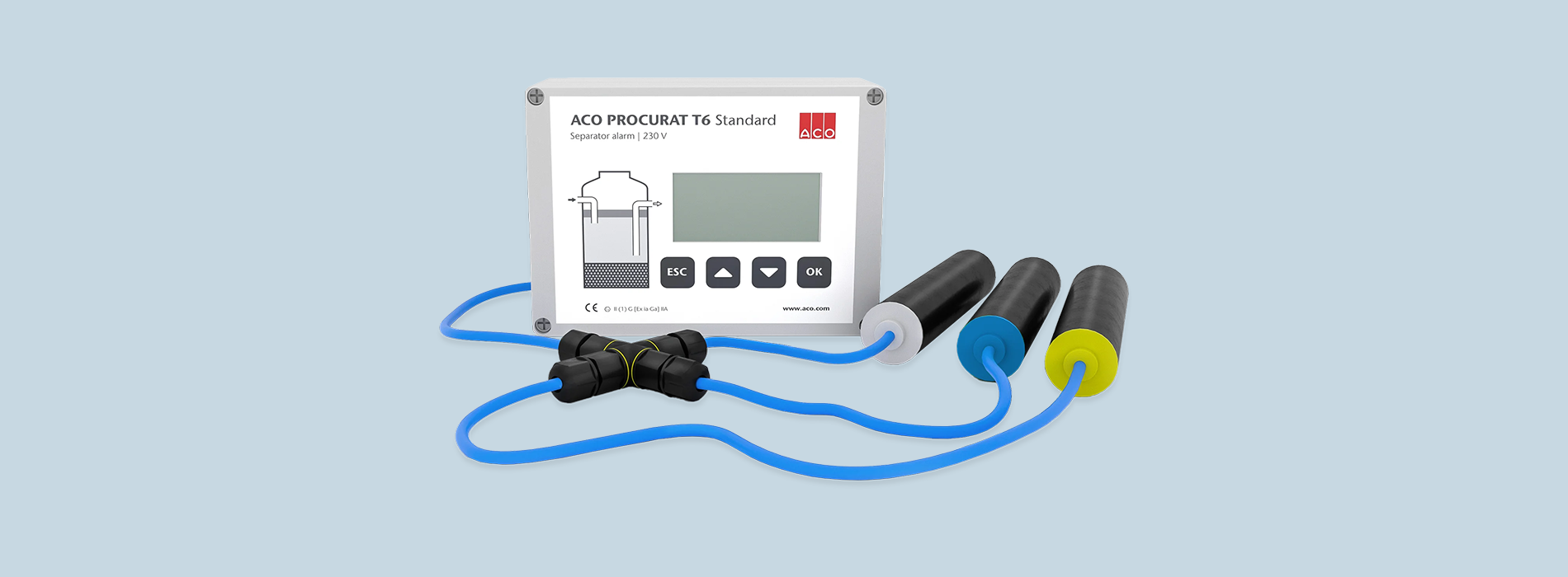Slider Udskiller Alarmer ACO
