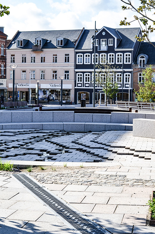 ACO Ringsted Torv LAR Afvanding