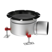 Teleskopisk  Vandret Udløb