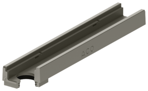 Rende uden indbygget fald, 1000 mm