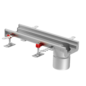 Modular 125 afløbsoverdel i enden