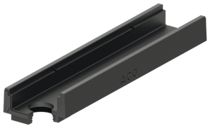 Rende uden indbygget fald, 1000 mm