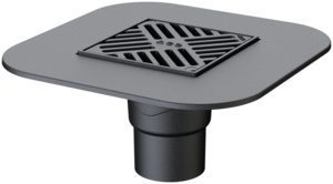 P-afløb Passavant (DN 70 - DN 100)