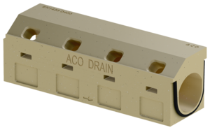 Rende uden indbygget fald, 1000 mm