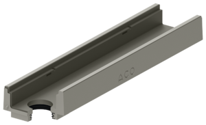 Rende uden indbygget fald, 1000 mm