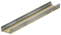 Lave render uden fald, 1000 mm