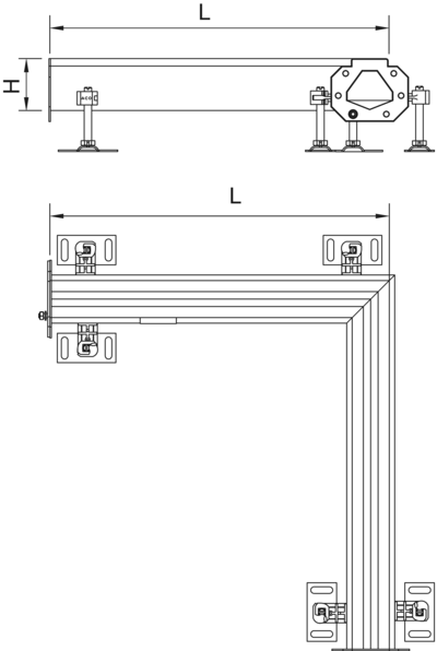 Modular 20 vinkelrende