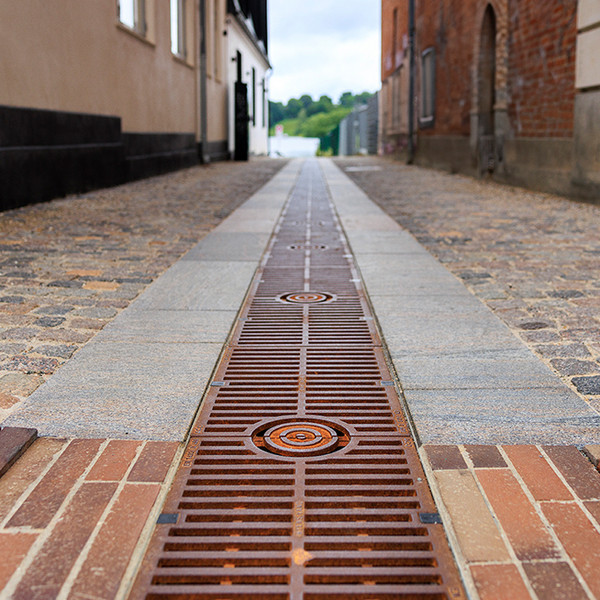 Hillerød midtby (Multiline & "Byens Vand"-rist)