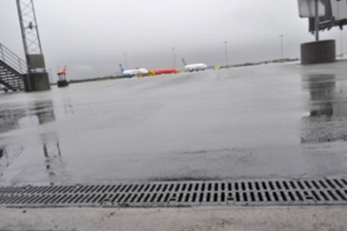 ACO Billund Lufthavn Linjedraen Afvvanding