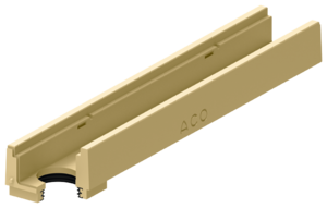 Rende uden indbygget fald, 1000 mm