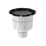 Teleskopisk  Lodret Udløb