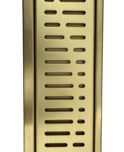 ACO Gulvafløb, farvede ShowerDrain Wave mat guld