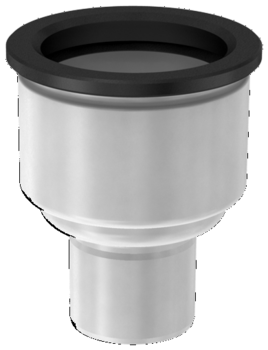 Justerbar højde - lodret udløb