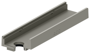 Rende uden indbygget fald, 1000 mm