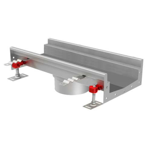Modular 200 centerplaceret afløbsoverdel