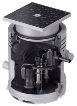 Pumpestation Gulvinstallation Muliflex M Top