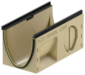 Rende uden indbygget fald, 500 mm