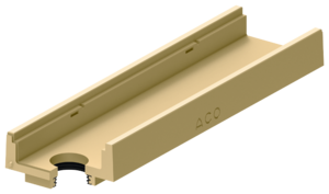 Rende uden indbygget fald, 1000 mm