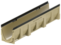 Rende uden indbygget fald, 1000 mm